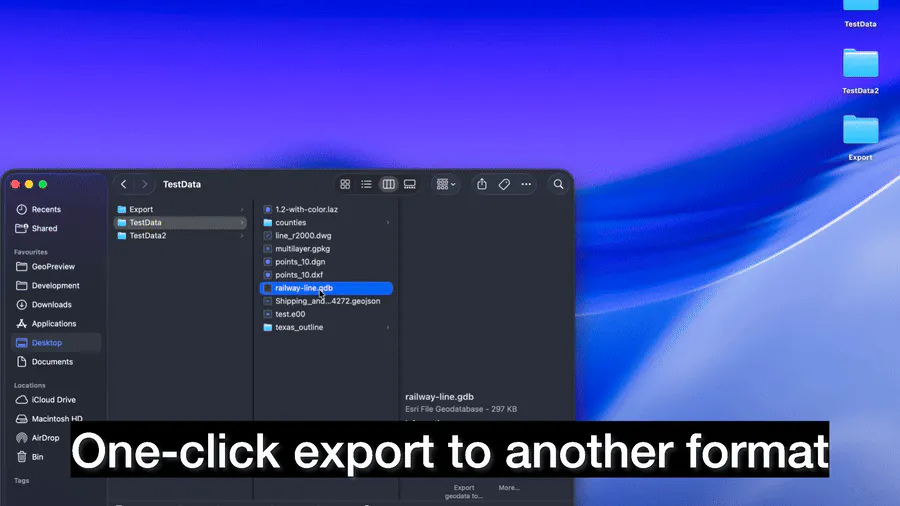 GeoPreview screenshot 1