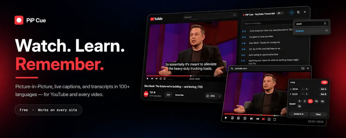 PiP Cue screenshot 1
