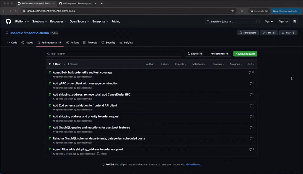 Rosentic screenshot 1
