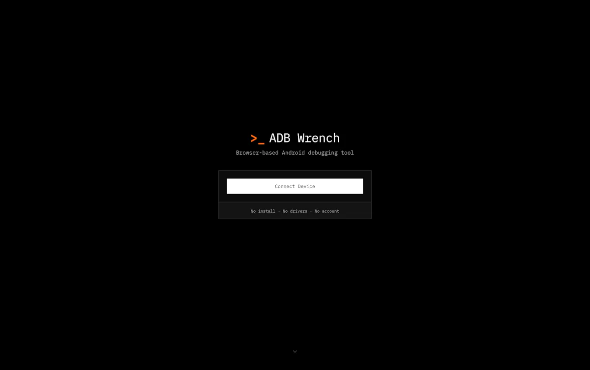 ADB Wrench screenshot 1