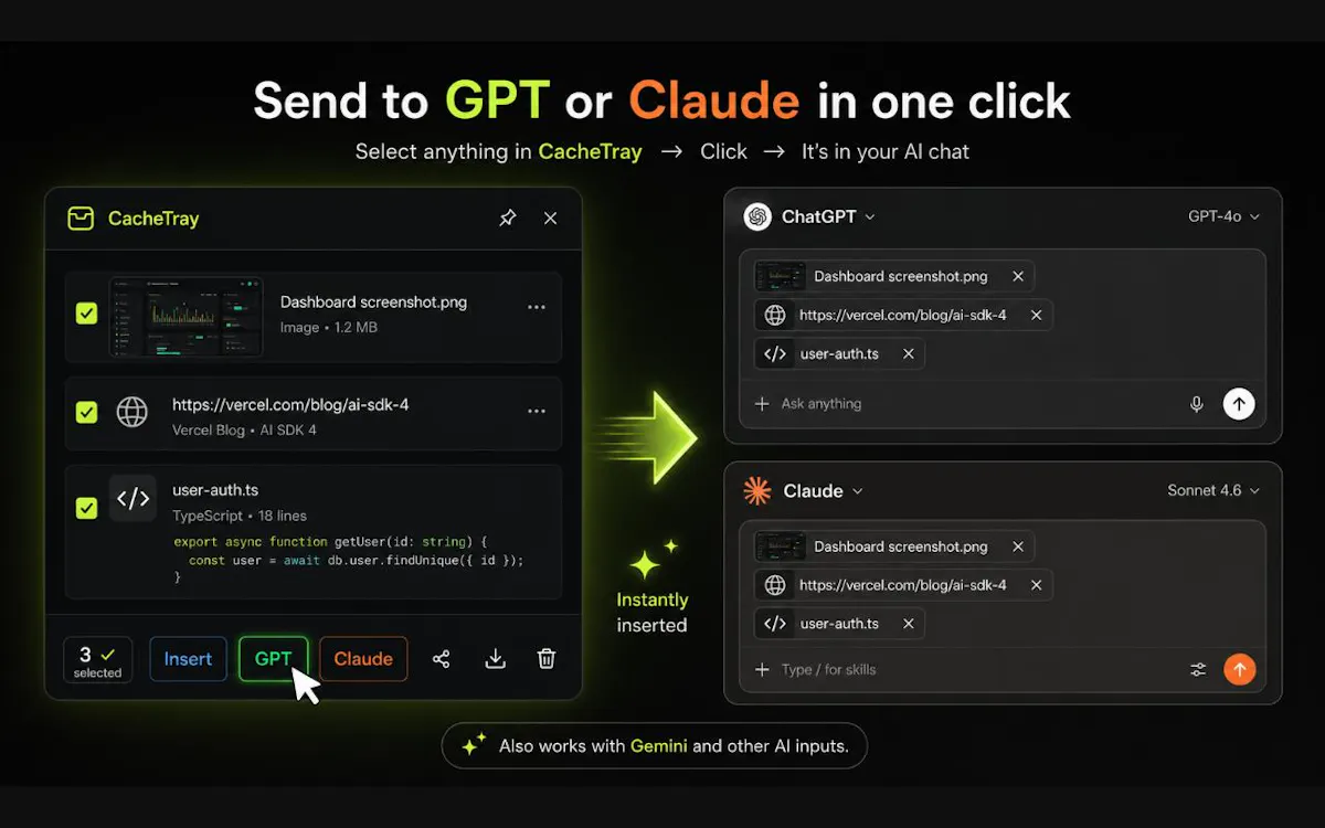 CacheTray screenshot 3
