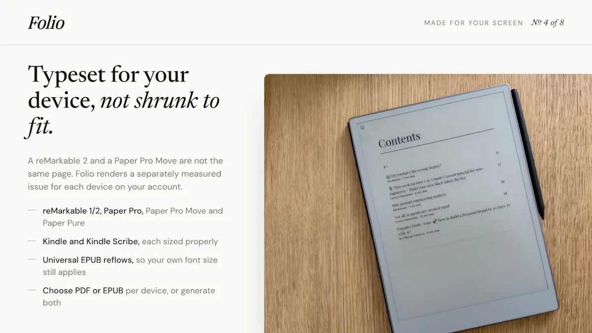 Folio screenshot 6