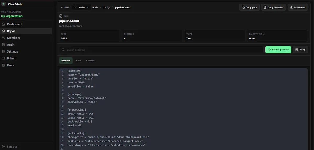 ClearMesh screenshot 4