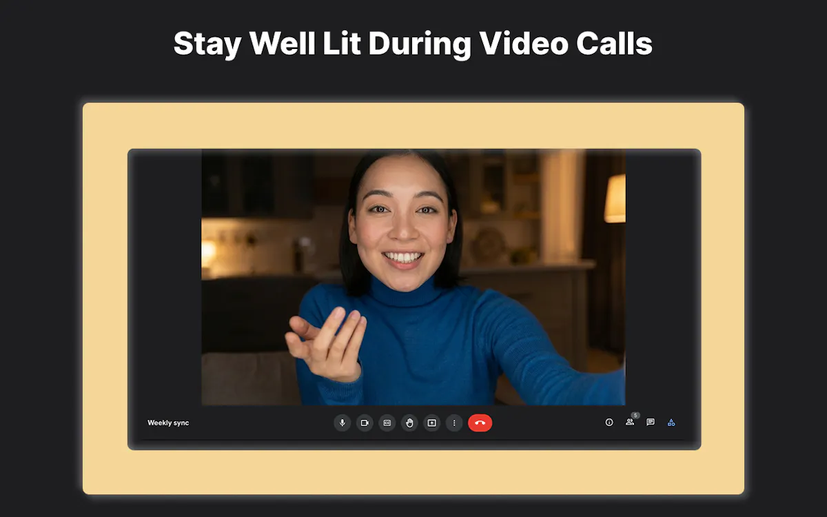 Edge Light for video calls screenshot 1