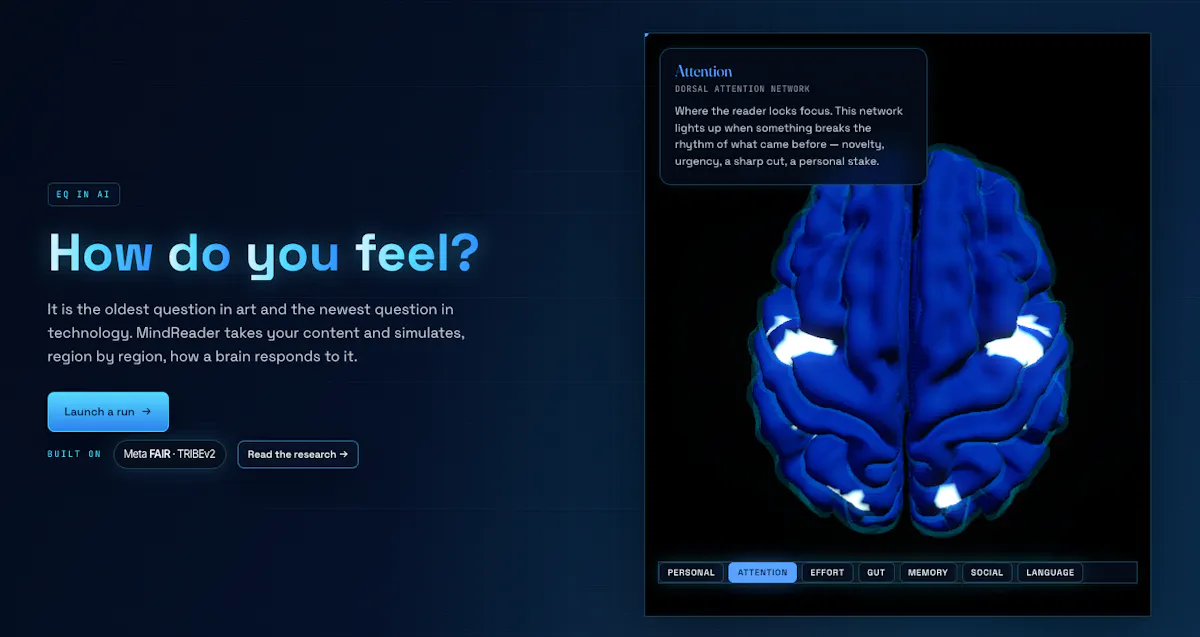 MindReader v1 screenshot 2