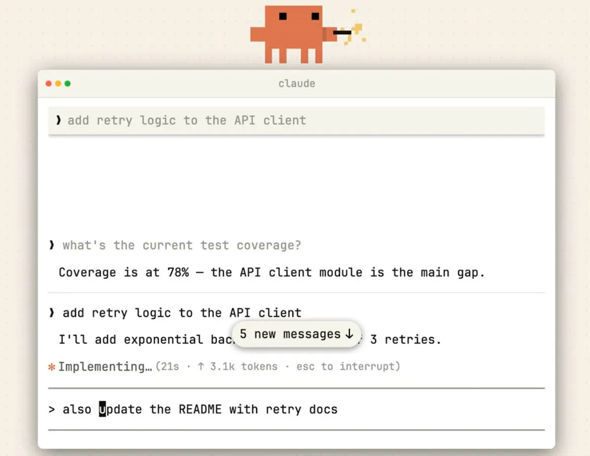 Claude Code Rendering screenshot 3