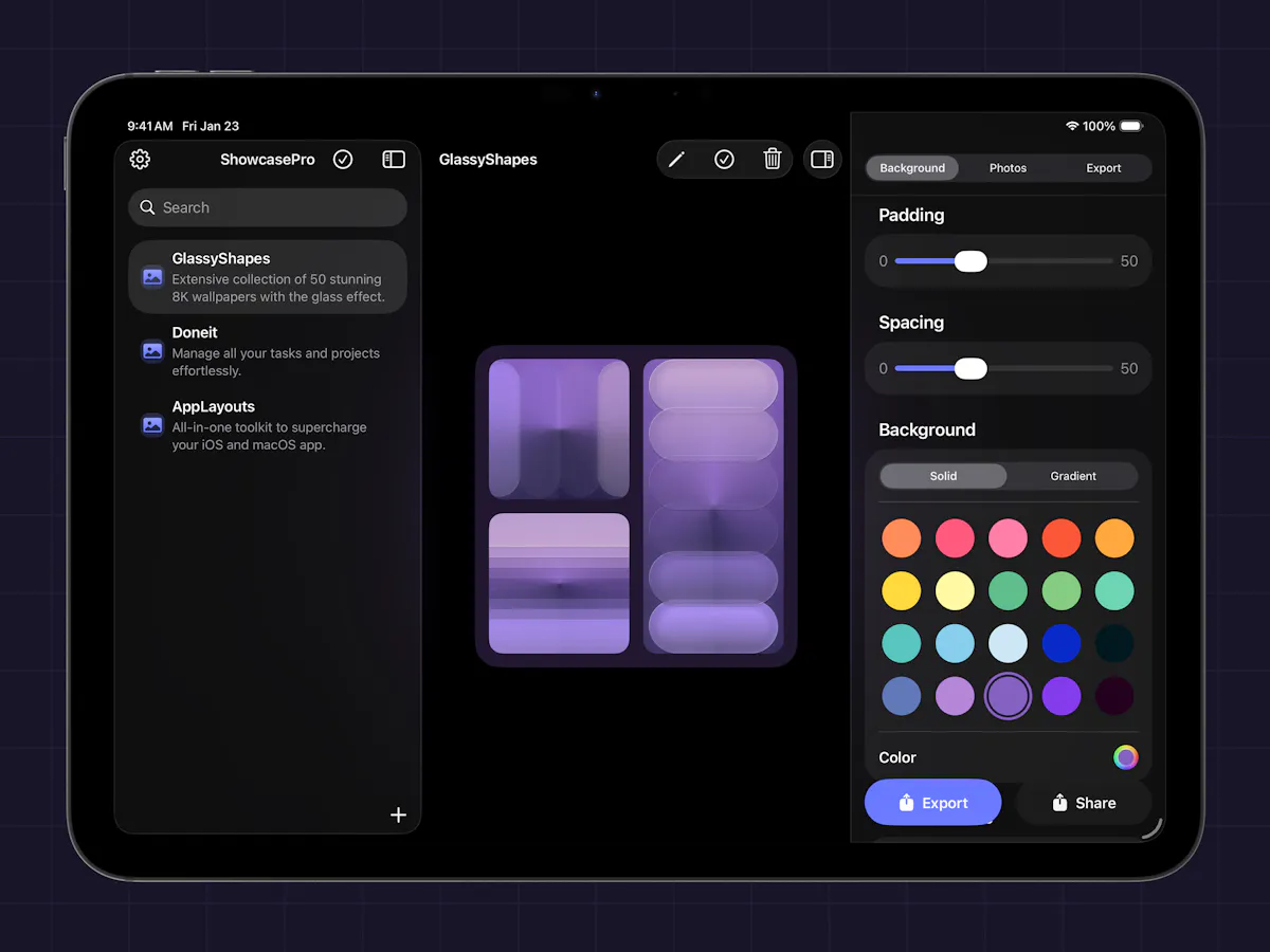 ShowcasePro screenshot 5