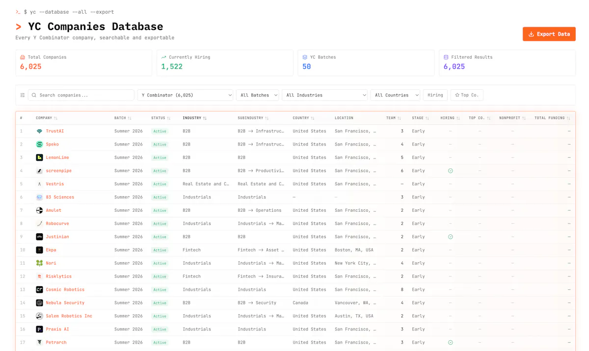 ExploreYC screenshot 1