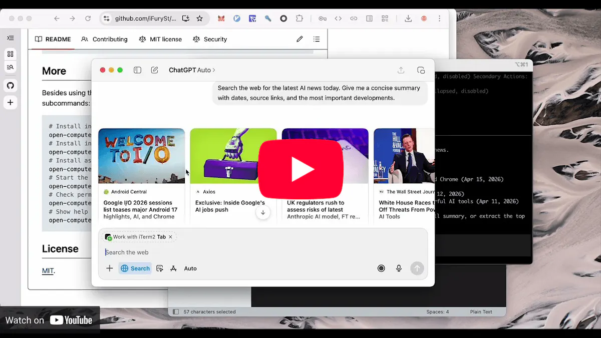 Open Computer Use screenshot 2