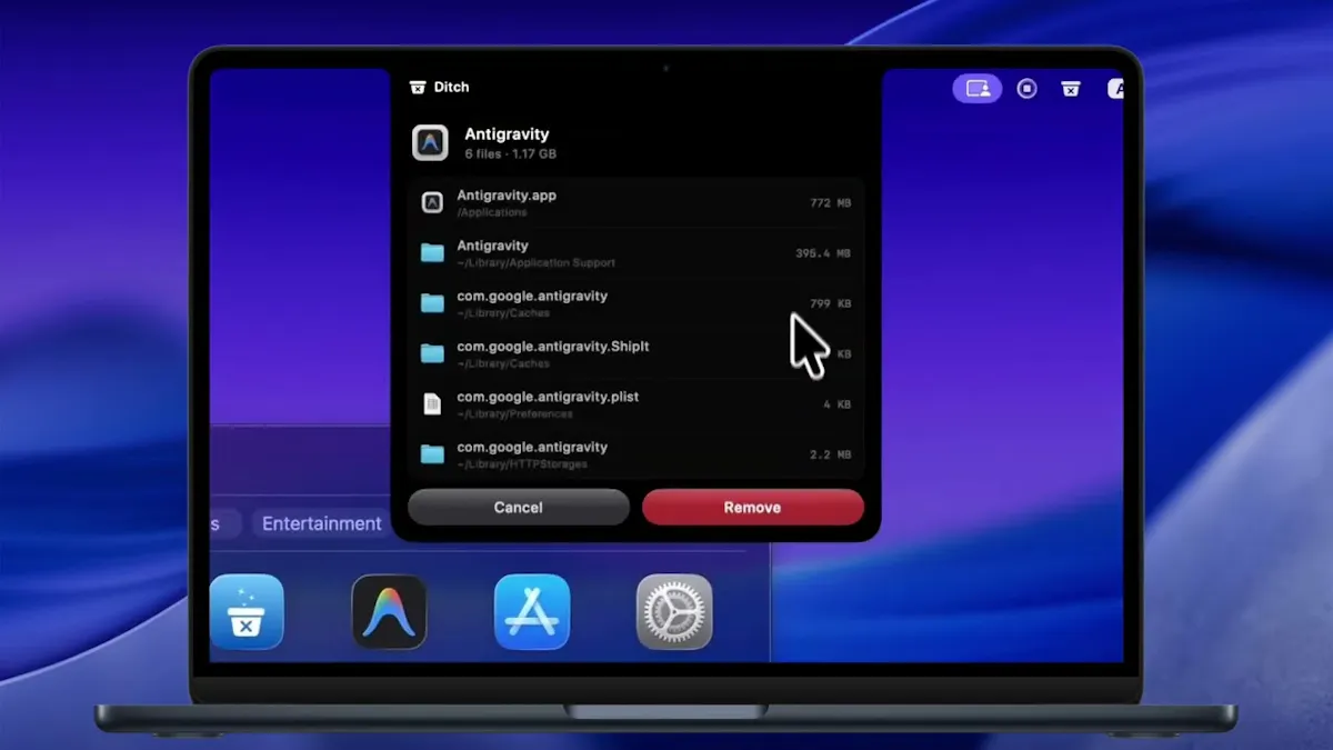 Ditch screenshot 1