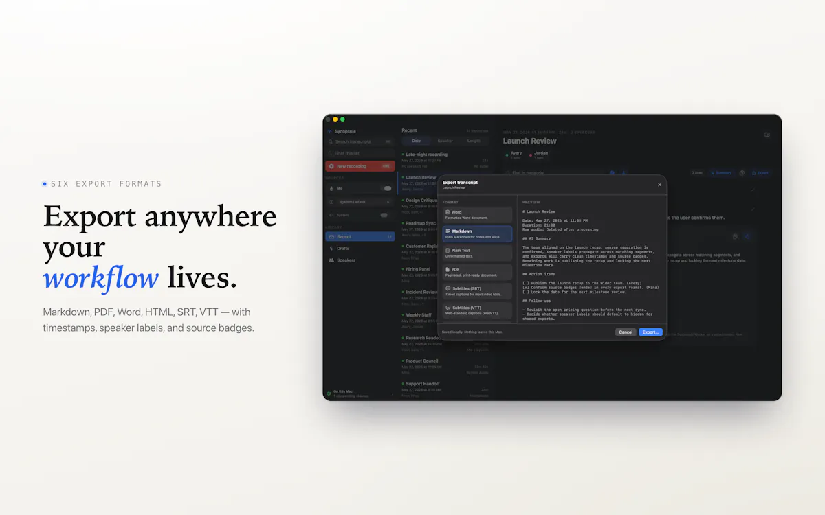 Synopsule screenshot 3