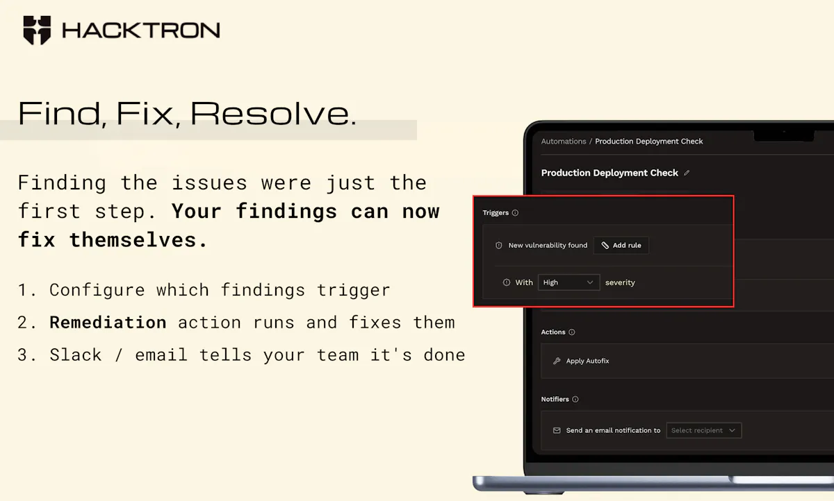 Hacktron Automations screenshot 3