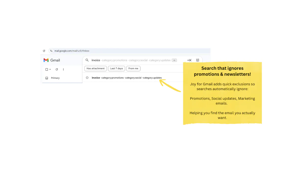 Joy for Gmail screenshot 6
