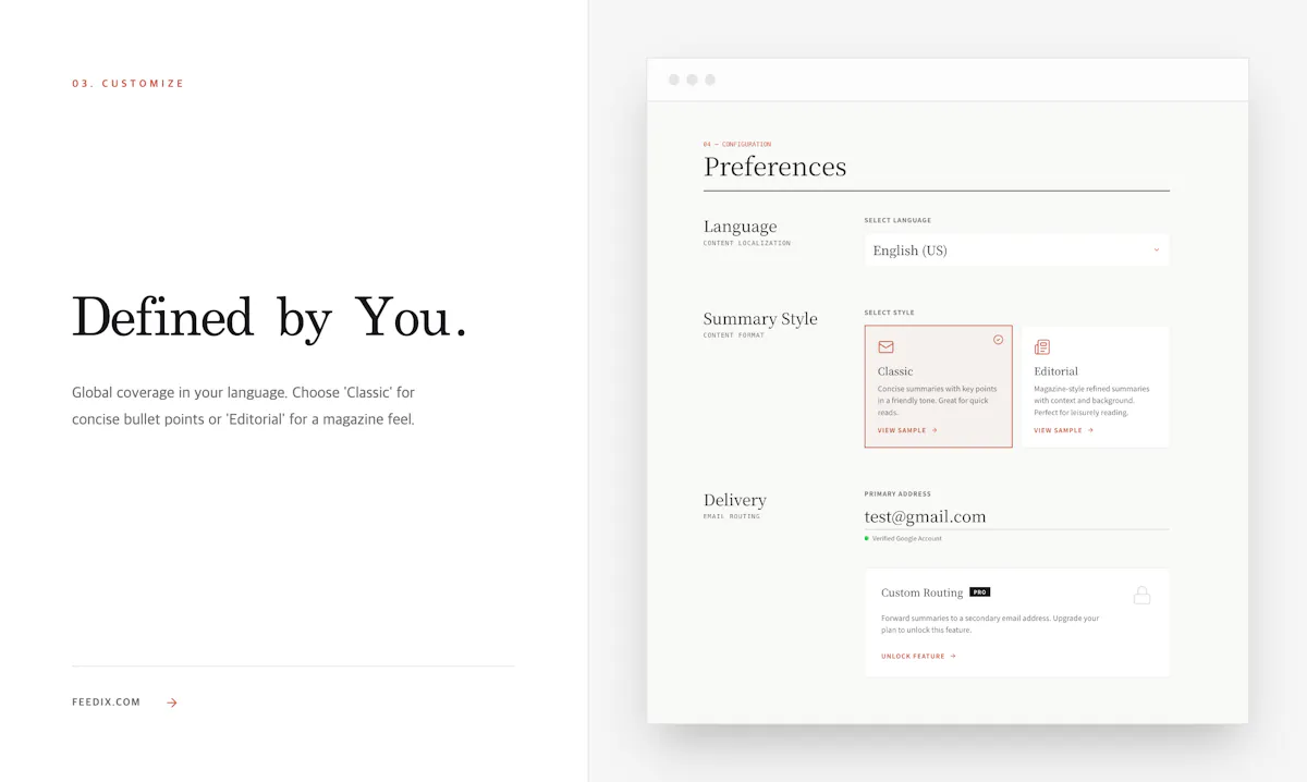 Feedix screenshot 6
