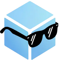 Glass logo