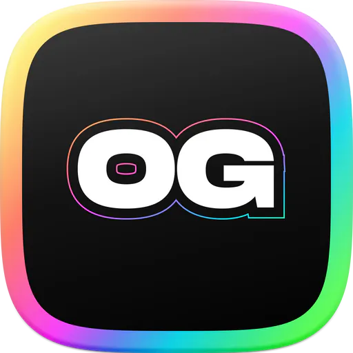 The OG App logo