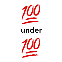 100 under 100 logo