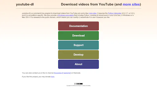 youtube-dl logo