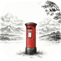 hey postcard - digital postcards logo