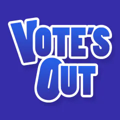 The Vote's Out logo