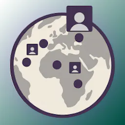 SupaBird Followers Map logo