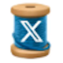 The Threadinator™ for 𝕏 logo